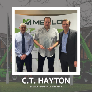 C.T. Hayton, winners of Merlo Services Dealer of the Year